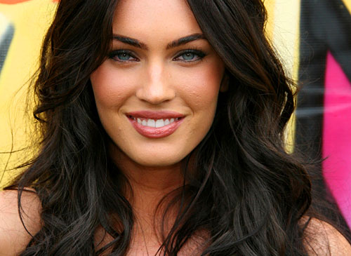 For instance I think Megan Fox is gorgeous and although I think she's 
